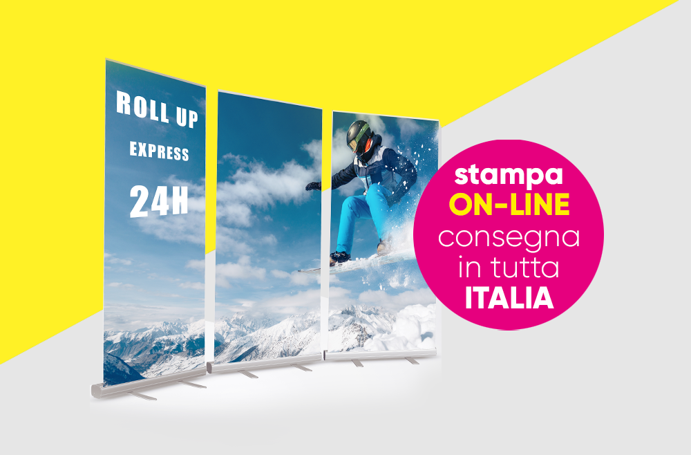 ROLL-UP ECO MONOFACCIALE SMALL ∙ 47,50€